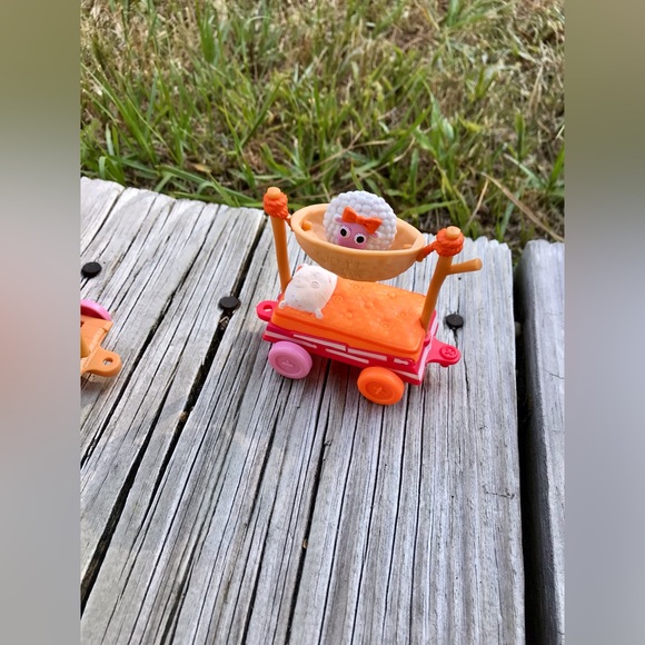 LALALOOPSY Silly Train Extra Carts & Animals Ride For Doll Works Great Pig Sheep - Picture 11 of 16